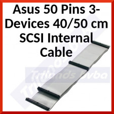 Asus 50 Pins 3-Devices 40/50 cm SCSI Internal Cable - 4 Inteface Connectors